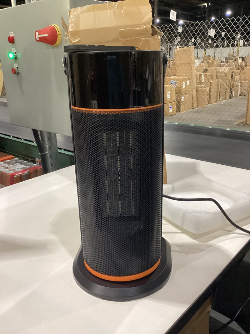 Condition photo showing Good Condition for Space Heater - 1500W Portable Space Heaters for Indoor Use, PTC Ceramic Electric Heater with Remote, 4 Modes, 9H Timer, Low Noise, 70°Oscillation, Overheat & Tip-Over Protection for Office Home Black