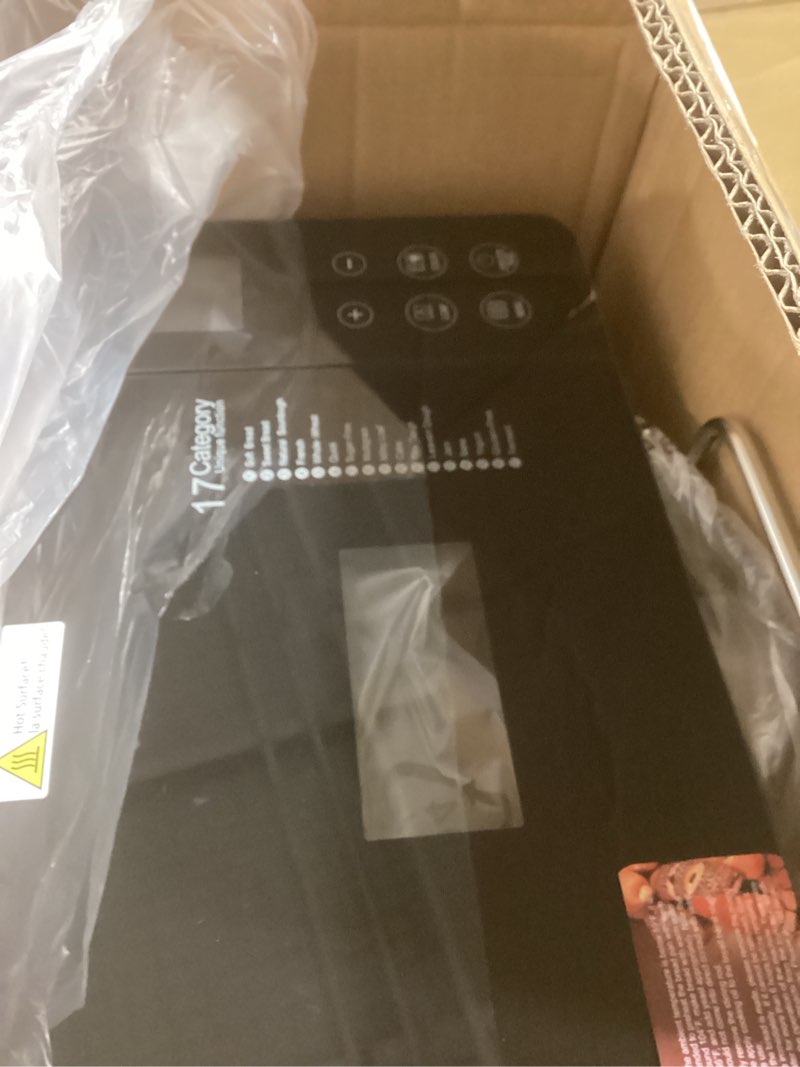 Condition photo showing Good Condition for KBS Pro 710W 2LB Bread Maker, Stainless Steel 17-in-1 Smart Bread Machine with Healthy Ceramic Pan, Automatic Nut Dispenser, Tempered Glass Touch Panel, 3 Crust Colors, 15H Timer& Keep-Warm, Recipes Silver Stainless Steel