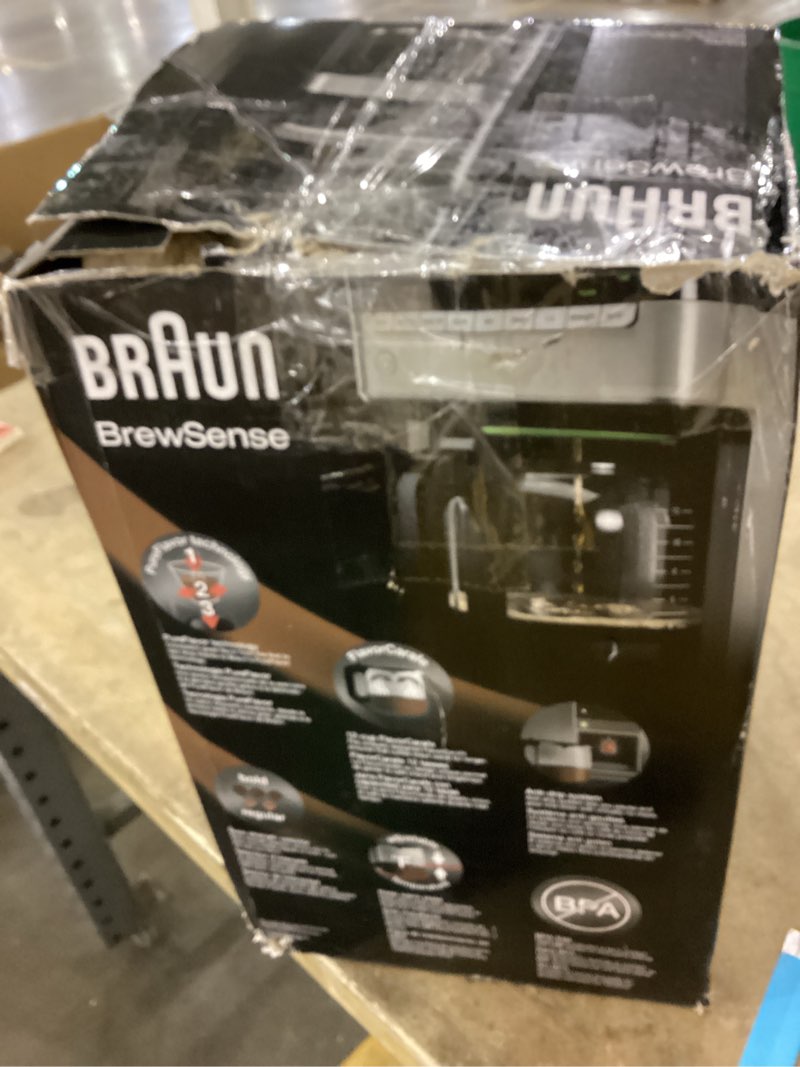 Condition photo showing As Is for braun brewsense