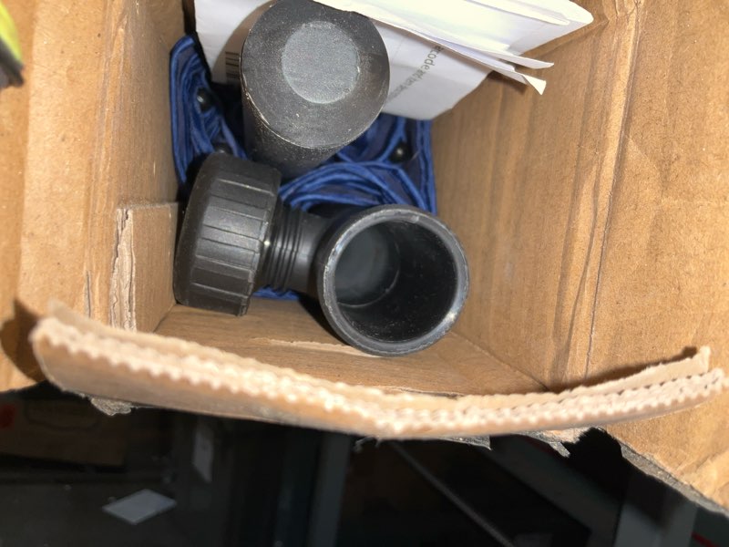 Condition photo showing As Is for patio umbrella