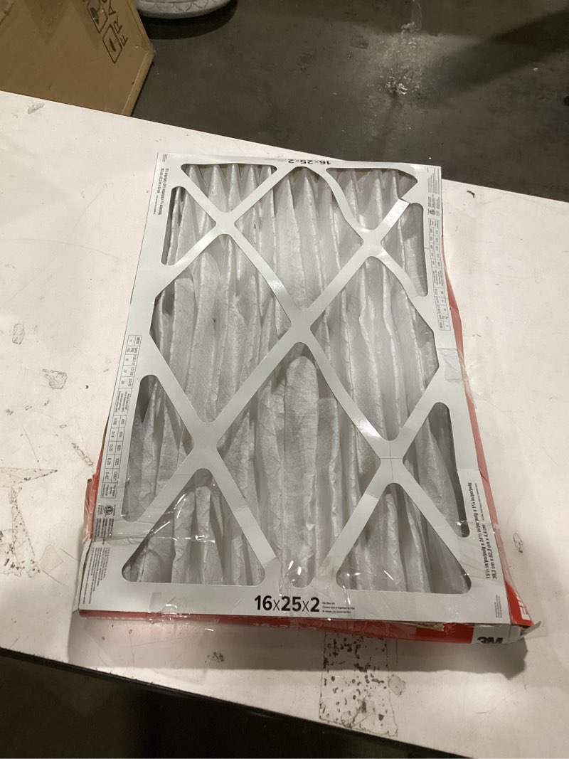 Condition photo showing Good Condition for Filtrete 16 x 25 x 2 MERV 11 1000 MPR Allergen Defense Electrostatic pleated Air Filter