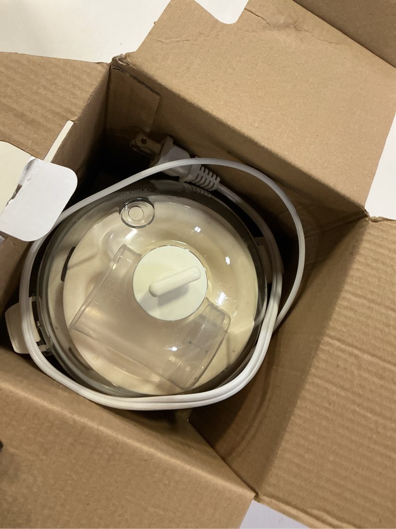 Condition photo showing As Is for dash rapid egg cooker - boiler, poacher & steamer - includes measuring & recipe guide - dishwasher safe - bpa free - holds 7 eggs, cream 7 eggs cream