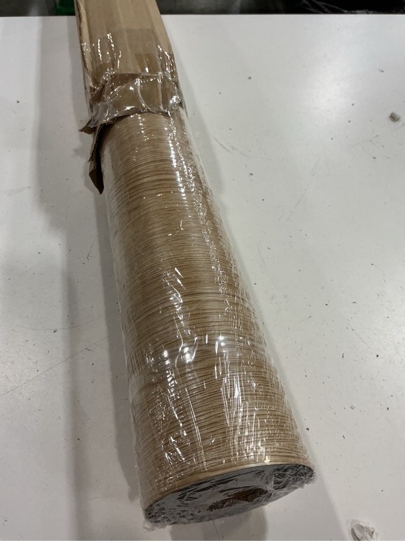 Condition photo showing New/Like New for oxdigi peel and stick vinyl flooring roll 23"x 118"/19 sq.ft, thicken self adhesive vinyl floor tiles wood plank flooring waterproof wear-resistant for any room, easy diy floor coverings, nature wood 23.6"w x 118"l nature wood