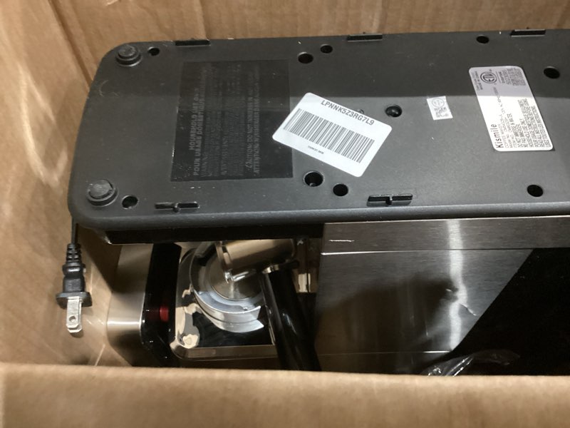 Condition photo showing As Is for Electactic Espresso Machine 20 Bar with Rapid Cold Brew - Hot & Iced Coffee Maker, Built-in Steam Wand, Touch Screen, 37oz Water Tank -Perfect for Lattes, Cappuccinos, and Gift for Coffee Lovers