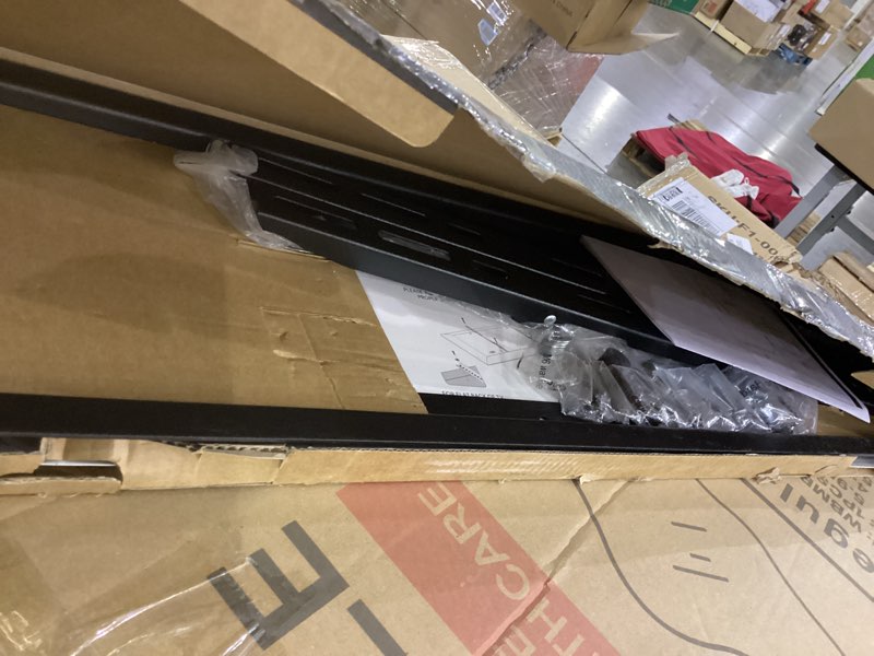 Condition photo showing Good Condition for 85 86 98 100 inch Heavy Duty TV Wall Mount for 55-120 inch Large TVs up to 220 LBS & 900x600mm Vesa, Ultra Slim Fixed TV Mount, Low-Profile TVS Bracket, 16" 24" 32" Wood Stud, Fit Most 65+ 75+ 120 TVs Fix 55-120 inch