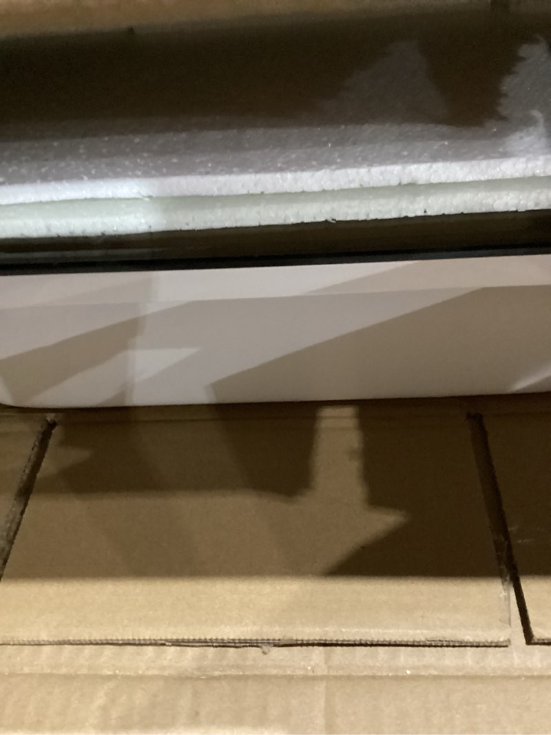 Condition photo showing As Is for hamilton hills simple recessed medicine cabinet with mirror