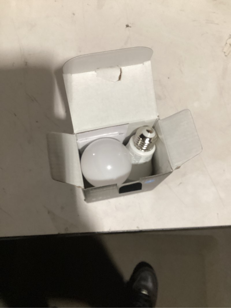 Condition photo showing Good Condition for meross Smart LED Light Bulb, Smart WiFi LED Bulbs Compatible with Apple HomeKit, Siri, Alexa, Google Home & SmartThings, Dimmable E26 Multicolor 2700K-6500K RGBWW, 810 Lumens 60W Equivalent, 2 Pack Multi-color 2 Count (Pack of 1)