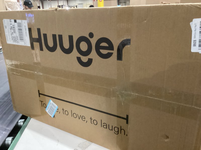 Condition photo showing Good Condition for Huuger Folding Desk for Small Spaces, 31.5 Inch Foldable Computer Table, for Home Office, Study, Bedroom, Dorm, Space Saving, Small Writing Work Office Computer Desk, Easy to Fold, Rustic Brown Rustic Brown 18.9"D x 31.5"W