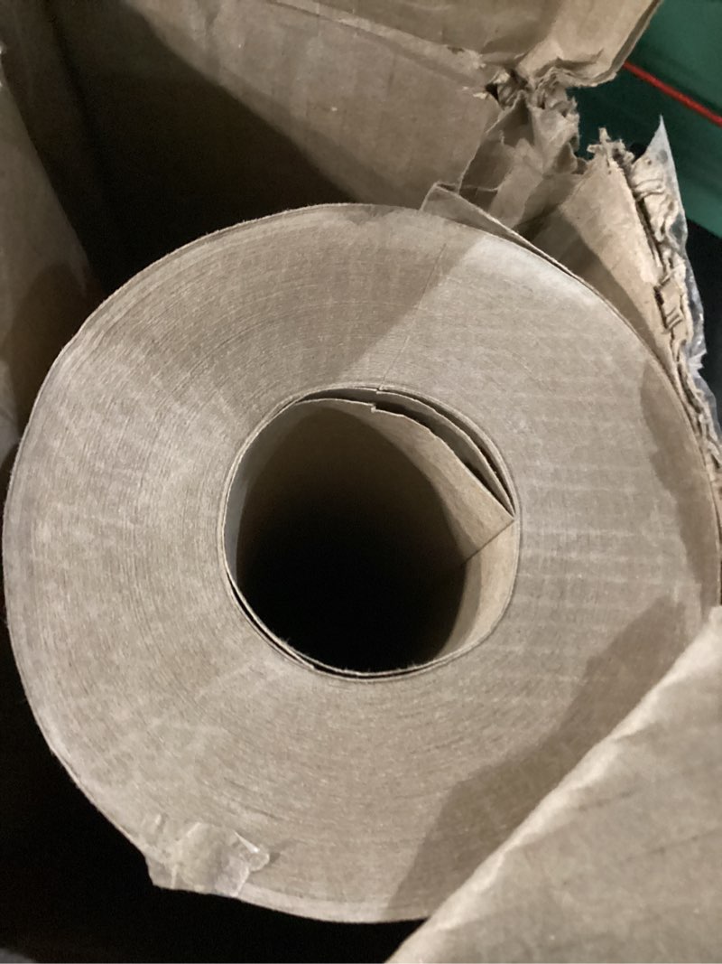 Condition photo showing Good Condition for tapemanblue floor protection paper, 36 inch x 166 ft roll, made in usa, 69# brown rosin masking paper roll, 100% recycled, thick floor covering for painting, moving, and construction