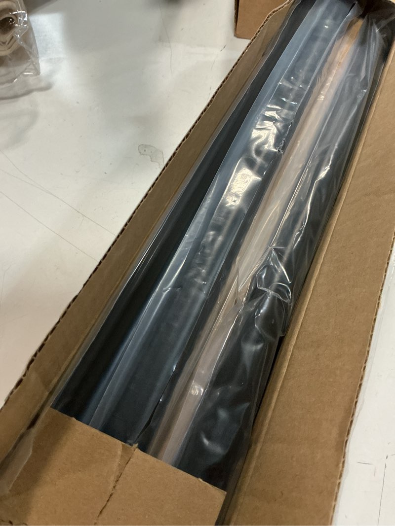 Condition photo showing Good Condition for Curtain Rods for Windows 48-84 inch,3/4 inch Heavy Duty Adjustable Decorative Curtain Rod with Modern Finials,Window Rods for Bedroom, Living Room,Patio and Kitchen 16"-84"|1 PACK Black