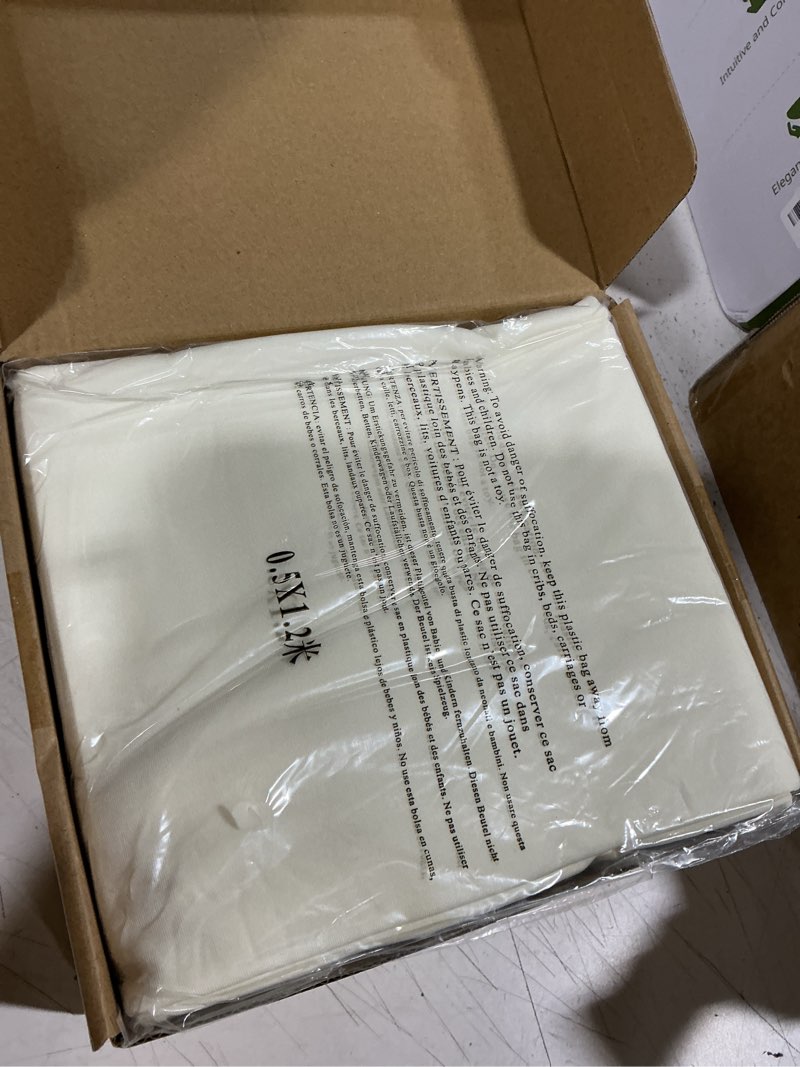 Condition photo showing Good Condition for wokceer wedding arch backdrop cover set of 3 spandex fitted wedding arch stand covers for round top chiara backdrop stands cover for birthday party ceremony banquet decoration 4ft,5ft,6ft ivory 4ft, 5ft, 6ft ivory