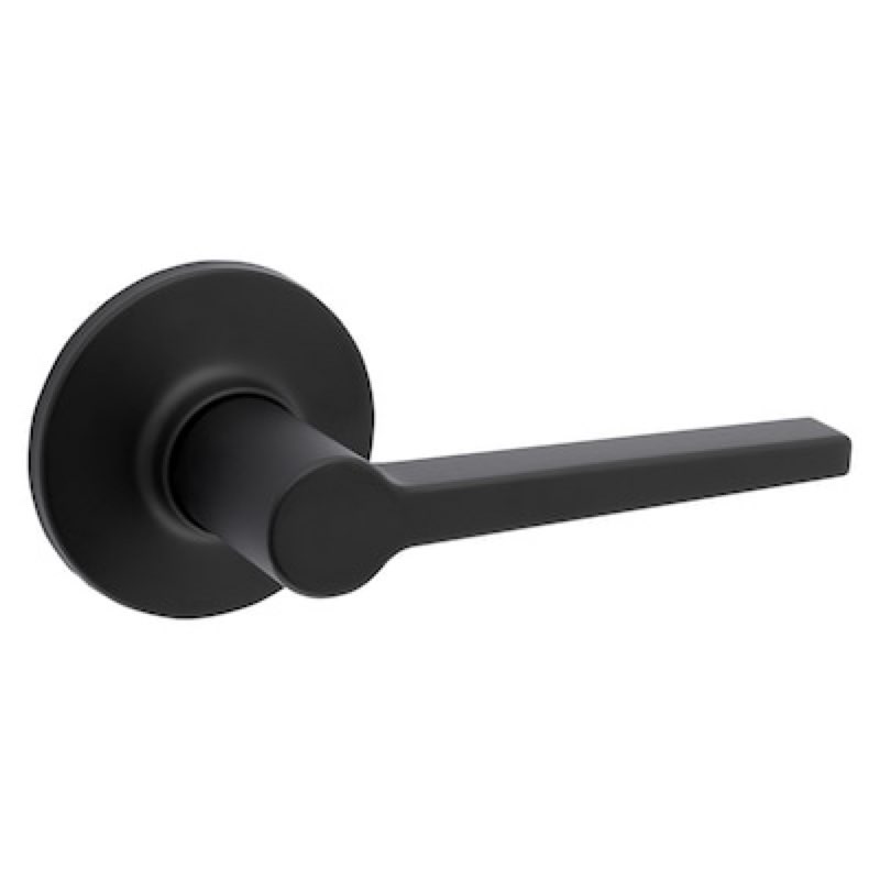 reliabilt dallas matte black interior or hall/closet passage door handle
