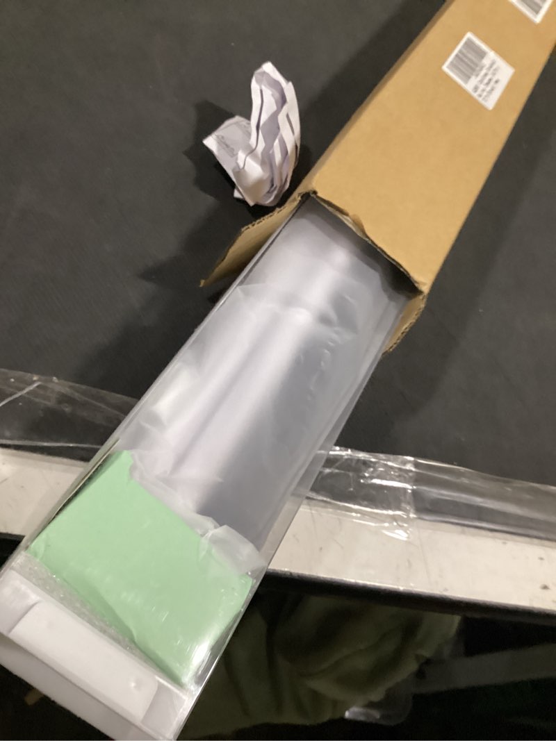 Condition photo showing Good Condition for aosky cordless roller shades blackout blinds for windows room darkening rolled up shades with spring system, uv protection window shades door blinds for home and office (46" w x 72" h, black) 46"w x 72"h black