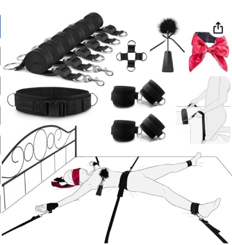 sex toys bdsm bondage restraints sex harness adjustable bed restraints sex straps kit sex sling hand