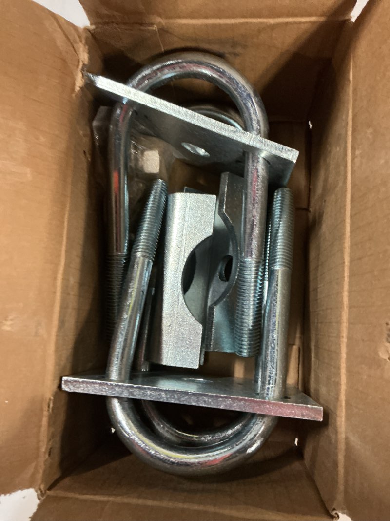 Condition photo showing New/Like New for 2 pack u-bolt mounting kit for 3,500 lb trailer axle (for 2-3/8'' round tube diameter)