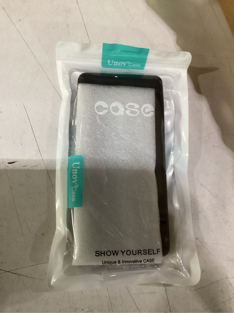 Condition photo showing New/Like New for unov case designed for pixel 7a, black phone case with [anti-slip embossed pattern], shockproof slim protective [anti-scratch tpu] back cover, rainbow dinosaur pixel 7a rainbow dinosaur