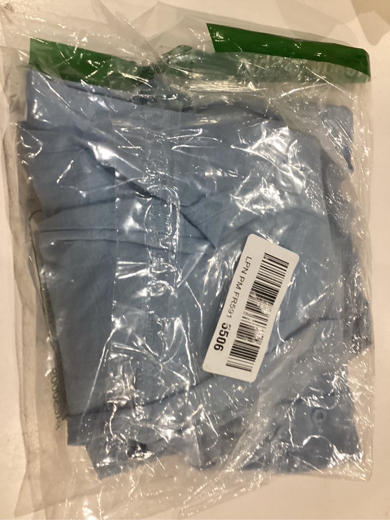 Condition photo showing Good Condition for haloumoning boys linen button down shirts kids long sleeve dress shirts school uniform shirt 5-14 years light blue 7-8 years