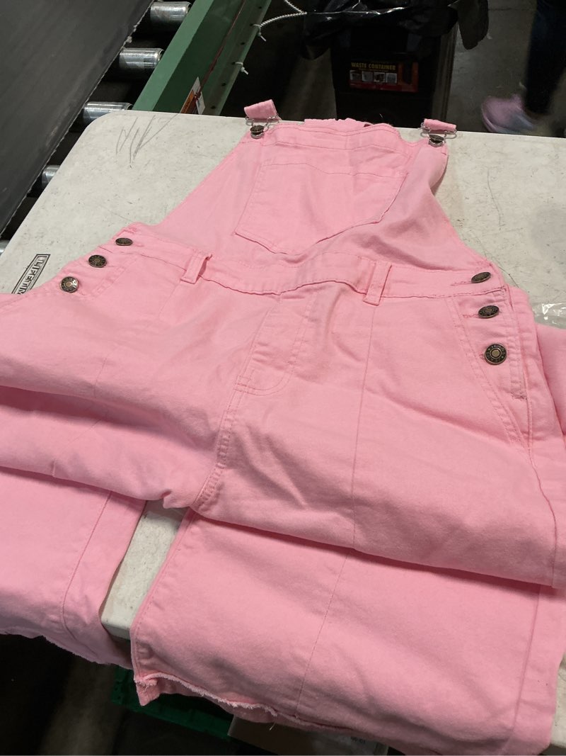 Condition photo showing Good Condition for grapent overalls for women loose fit jean denim bib jumpsuit stretch overall pants