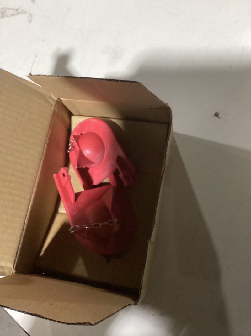 Condition photo showing Good Condition for 2 Inch Shark Fin Toilet Flapper Compatible with Kohler GP1078440, Toilet Flapper Replacement Part, for Kohler Toilet Tank Parts Red (2 Pack) Red-2 Pack