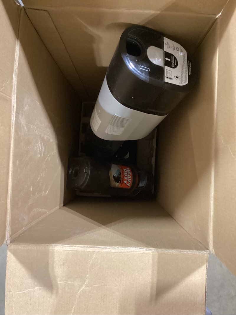 Condition photo showing As Is for Shark | Wet Dry Vacuum Cleaner | Vacuum and Mop Combo | HydroVac MessMaster | 3-in-1 Self-Cleaning + Powerful Suction | 2 Brushrolls & 2 Solutions Included | Hardwood Floor & Area Rug Cleaner | AW261 Cordless w/ Premium Package incomplete 