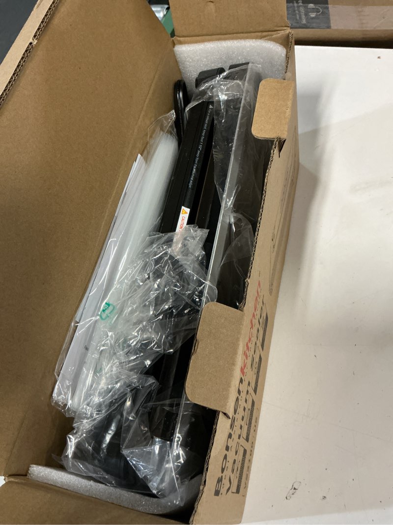 Condition photo showing Good Condition for Bonsenkitchen Vacuum Sealer Machine with 40 Bags | Compact Food Sealer for Kitchen Storage & Meal Prep | Multiple Modes?? | External Vacuum System, Silver?? Silver Machine + 40 Bags