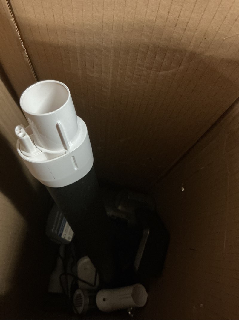 Condition photo showing As Is for shark hv302 rocket pet corded stick vacuum, lightweight with swivel steering for carpets & hard floors, converts to hand vacuum, includes crevice tool, pet multi-tool & precision duster, orange