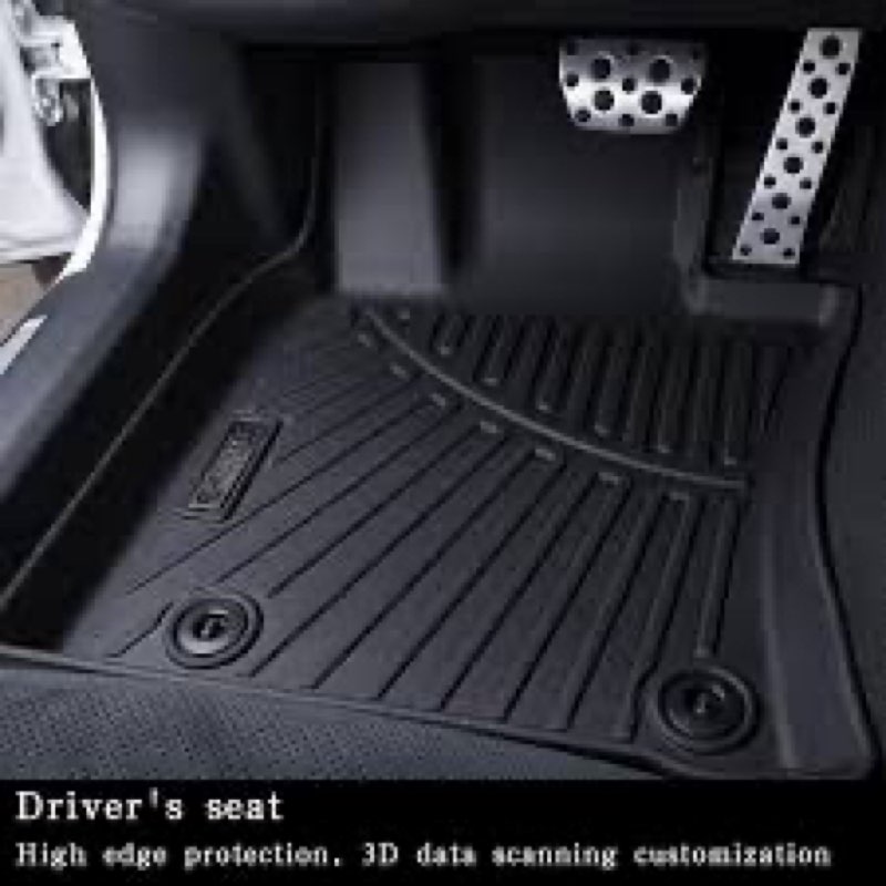 LJWAITO Floor Liners & Cargo Liners & Backrest Mat for 2025 BMW X3,TPE All Weather Protection Car Fl