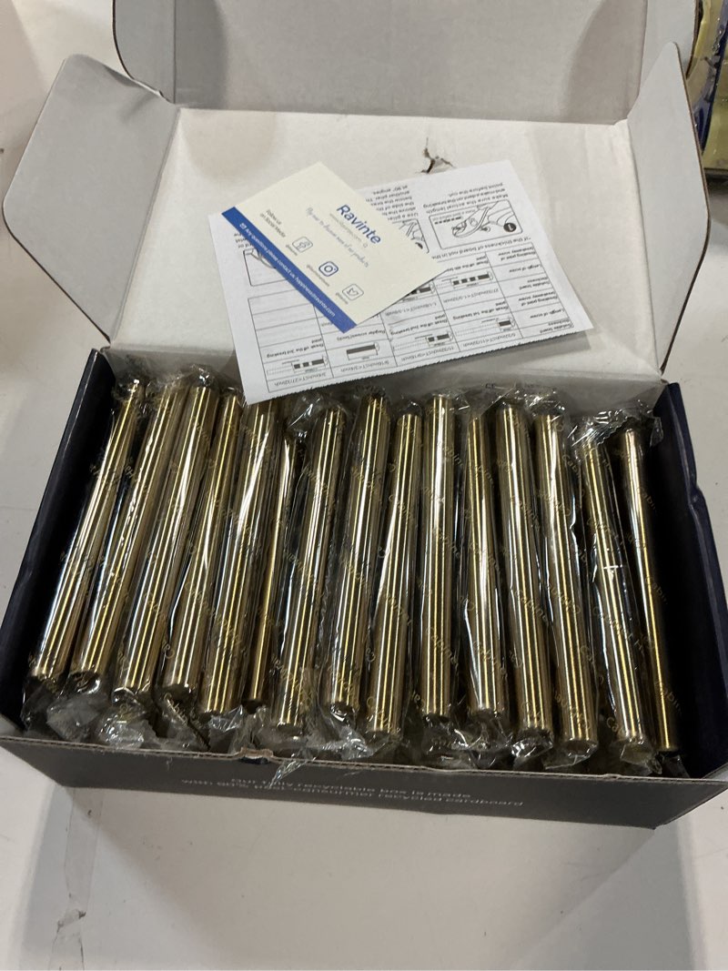 Condition photo showing Good Condition for Ravinte 30 Pack 5 Inch Cabinet Pulls Champagne Bronze Stainless Steel Kitchen Drawer Pulls Cabinet Handles 5 InchLength, 3 Inch Hole Center 30 Champagne Bronze