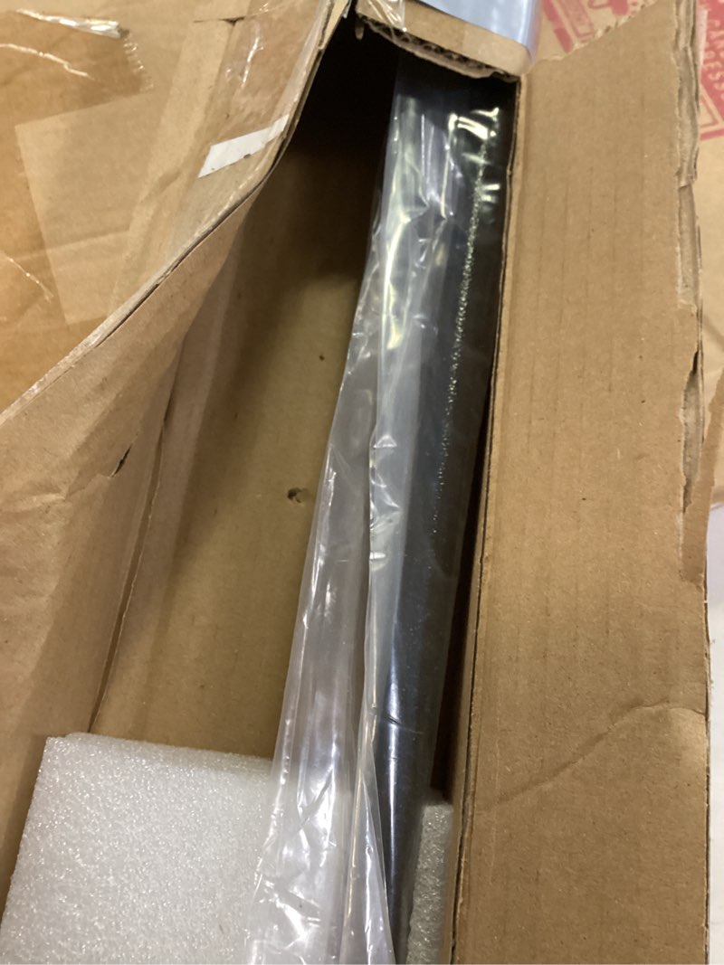 Condition photo showing Good Condition for 24" Cane Bolt Drop Rod for Gate, Heavy Duty Gate Latch for Wooden Fence Metal Gates, Gate Ground Stopper Hardware for Wood PVC Vinyl Metal Gates, 2 Pack 2 Pack 24"-Black