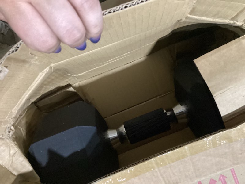 Condition photo showing Good Condition for CAP Barbell Coated Hex Dumbbell Weight - Single | 10-120 lbs | Multiple Options Comfort Grip 30 lb
