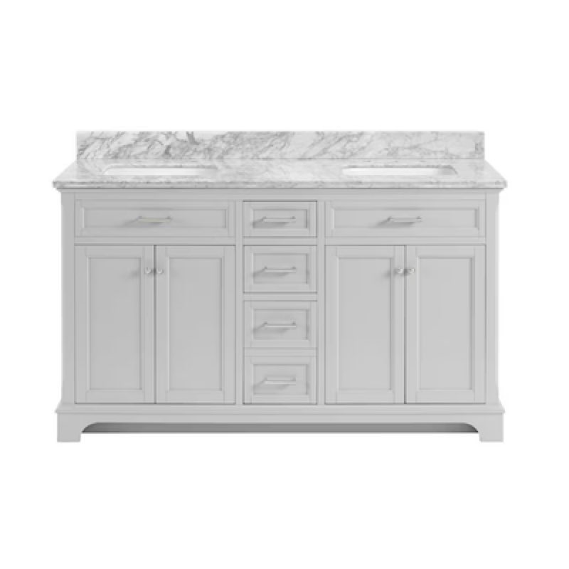 allen + roth roveland 60-in light gray