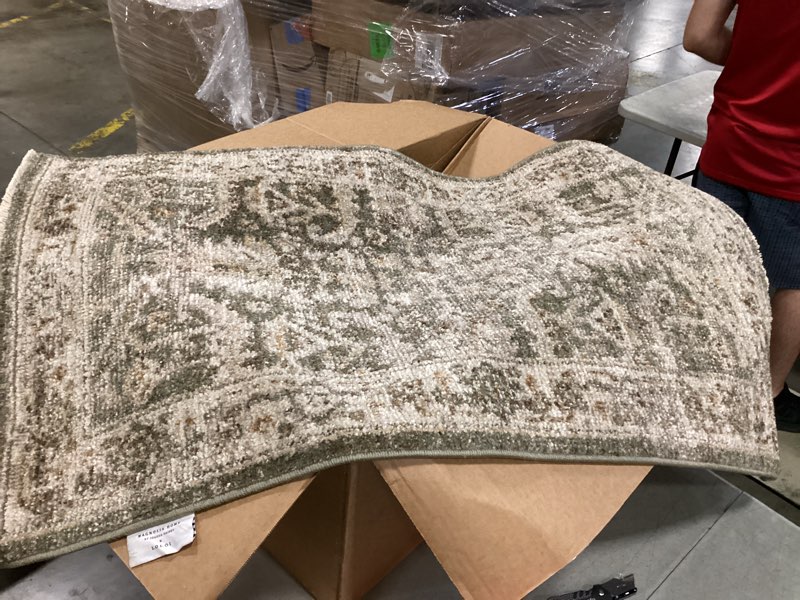 Condition photo showing New/Like New for loloi magnolia home by joanna gaines pace collection pac-06 forrest/natural 2'-3" x 3'-10" accent rug forrest / natural 2'3" x 3'10" (rectangular)
