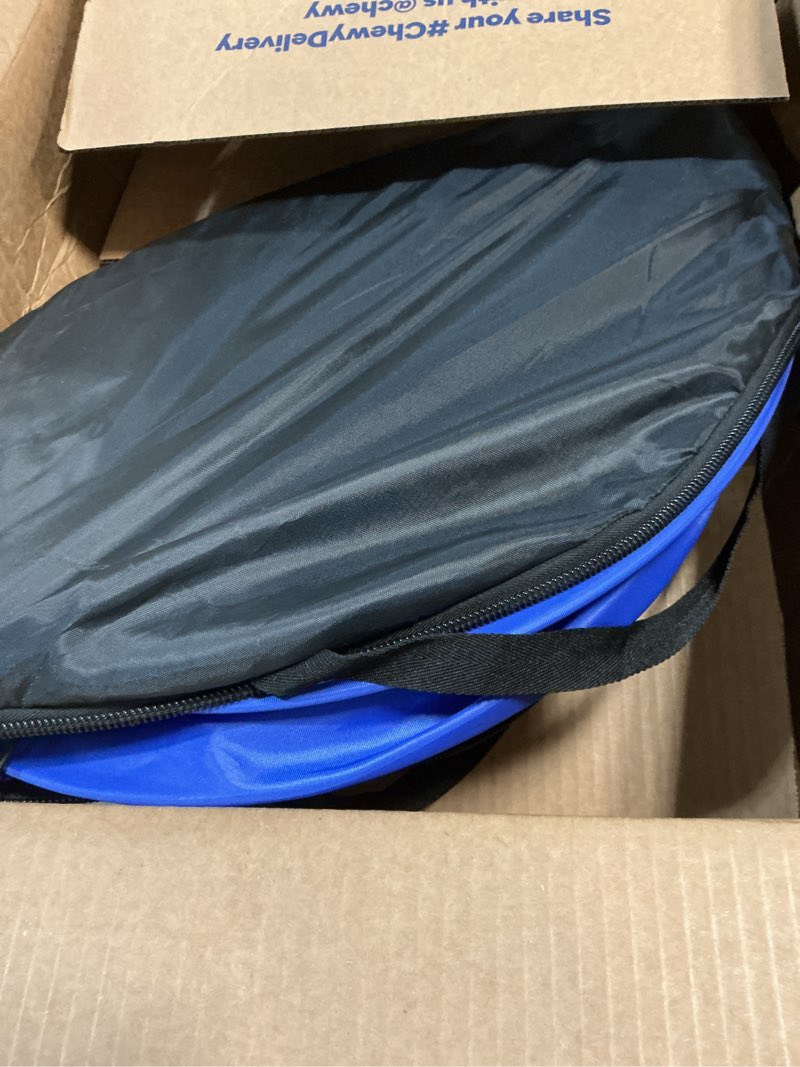 Condition photo showing As Is for Amazon Basics Portable Pop Up Soccer Goal Set 2.5 feet