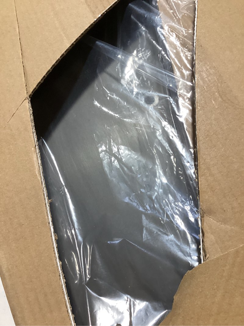 Condition photo showing Good Condition for simplehuman Large Capacity Dish Drying Rack with Stainless Steel Frame, 360º Easy Drain Swivel Spout, Utensil & Wine Glass Holder, Anti-Residue Coating, Moisture Control Surface, Grey Gray Full-Size (20'' X 22.3'' X 11.5'')