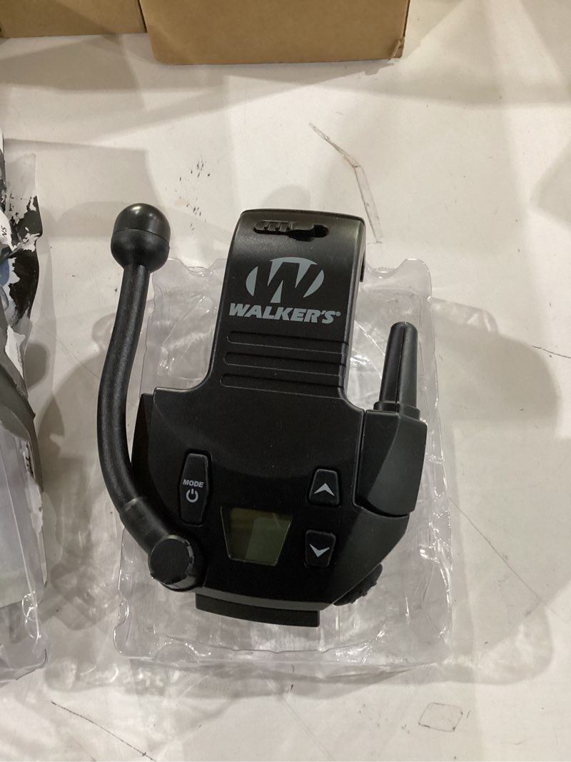 Condition photo showing Good Condition for WALKER'S Razor Walkie Talkie Attachment - 22 Channels 3 Miles Range Distance Voice-Activated Handsfree Communication Device for Razor Shooting Muffs, 3 AAA Batteries Included