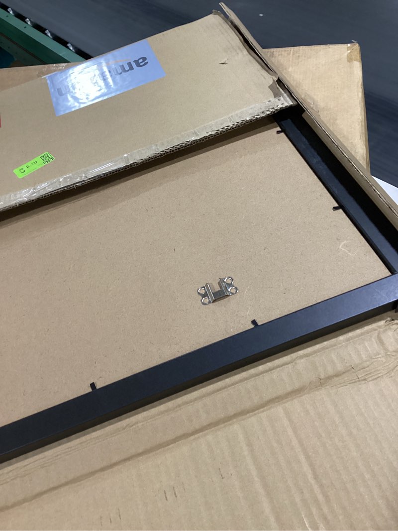 Condition photo showing Good Condition for LaVie Home 20x27 Picture Frame Black, Puzzles Frame for Wall Decoration, Classic Black Minimalist Style Suitable for Decorating Houses, Offices, Hotels, Puzzles Posters Photos or Artwork?1 Pack? 20x27 Black