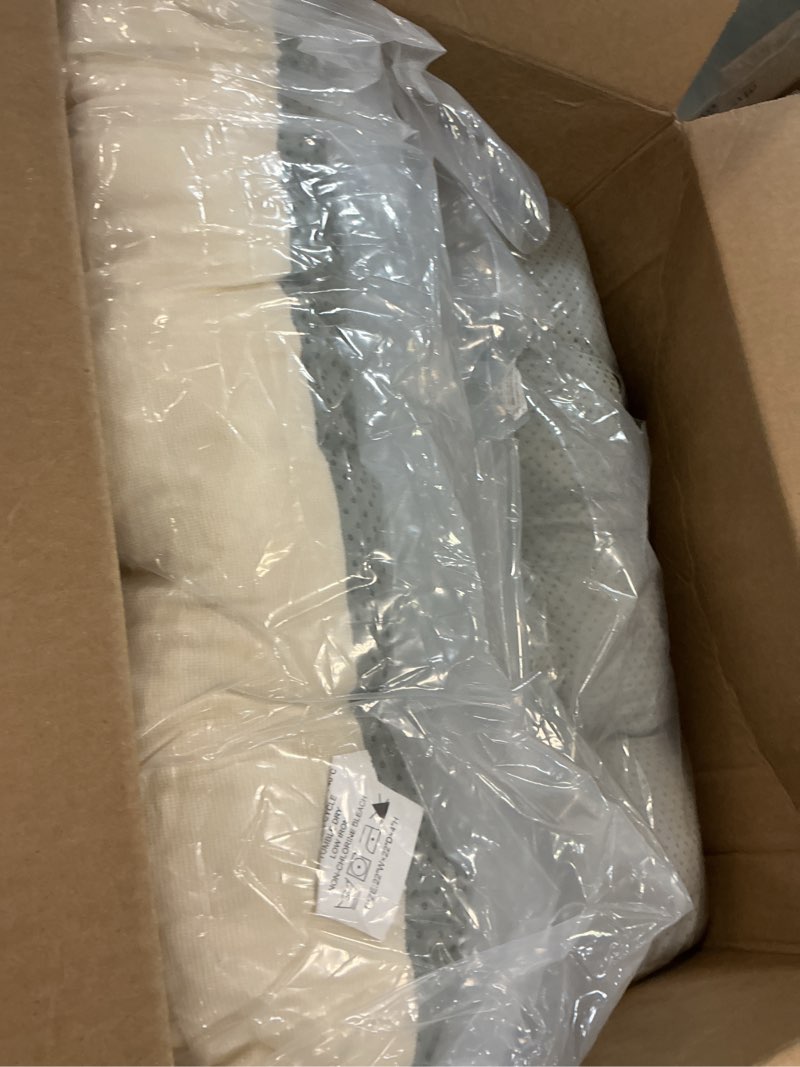 Condition photo showing Good Condition for meditation floor pillow set of 1, square large pillows seating for adults, meditation cushion pillow,tufted corduroy cushion for tatami living room or yoga, beige, 22x22 inch beige 1