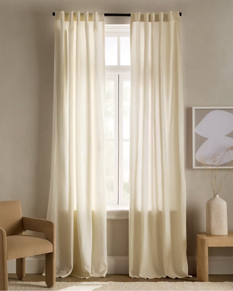 quince organic cotton gauze duvet cover set color ivory, 48*84 inc 