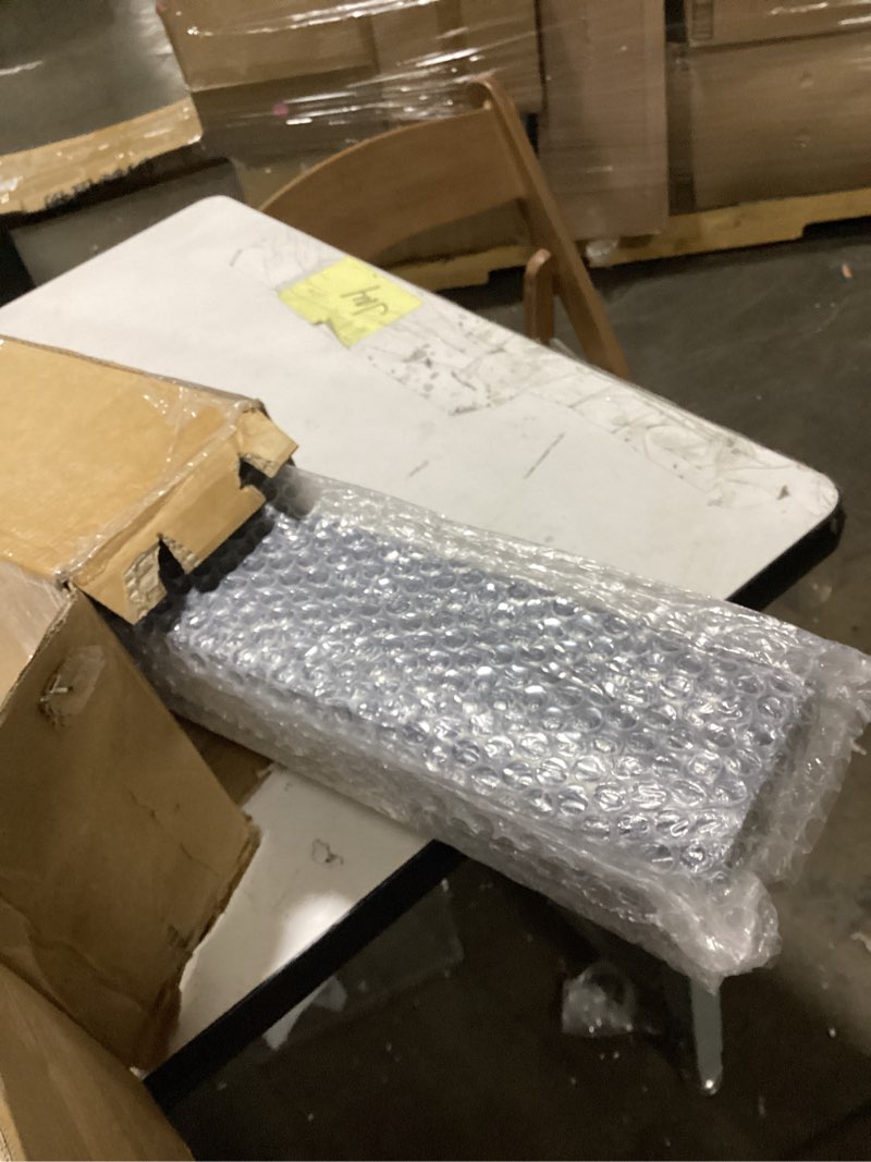 Condition photo showing As Is for 260lbs heavy duty universal roof rack cross bars 52” adjustable aluminum crossbars, lockable universal cross bars that fit most raised side rails vehicles/suvs (with gap design) 52” inches