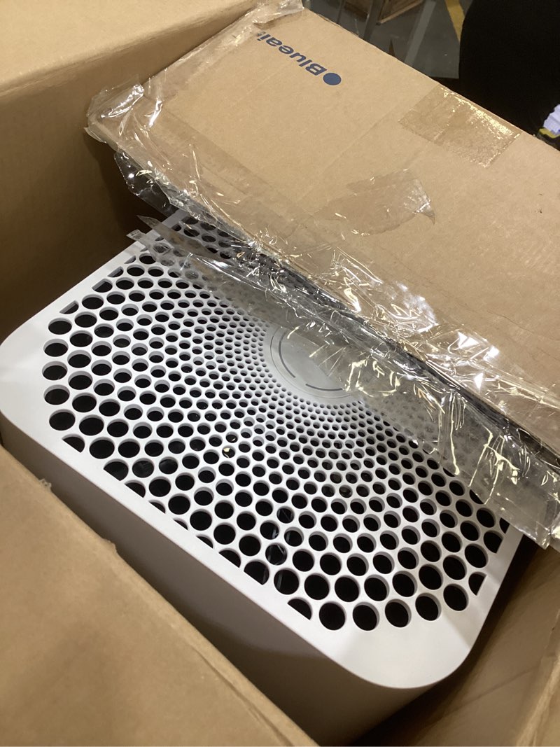 Condition photo showing Good Condition for blueair air purifier large room, air cleaner for dust pet dander smoke mold pollen bacteria virus allergen, odor removal, for home bedroom living room, washable pre filter, hepasilent, blue 211+ auto
