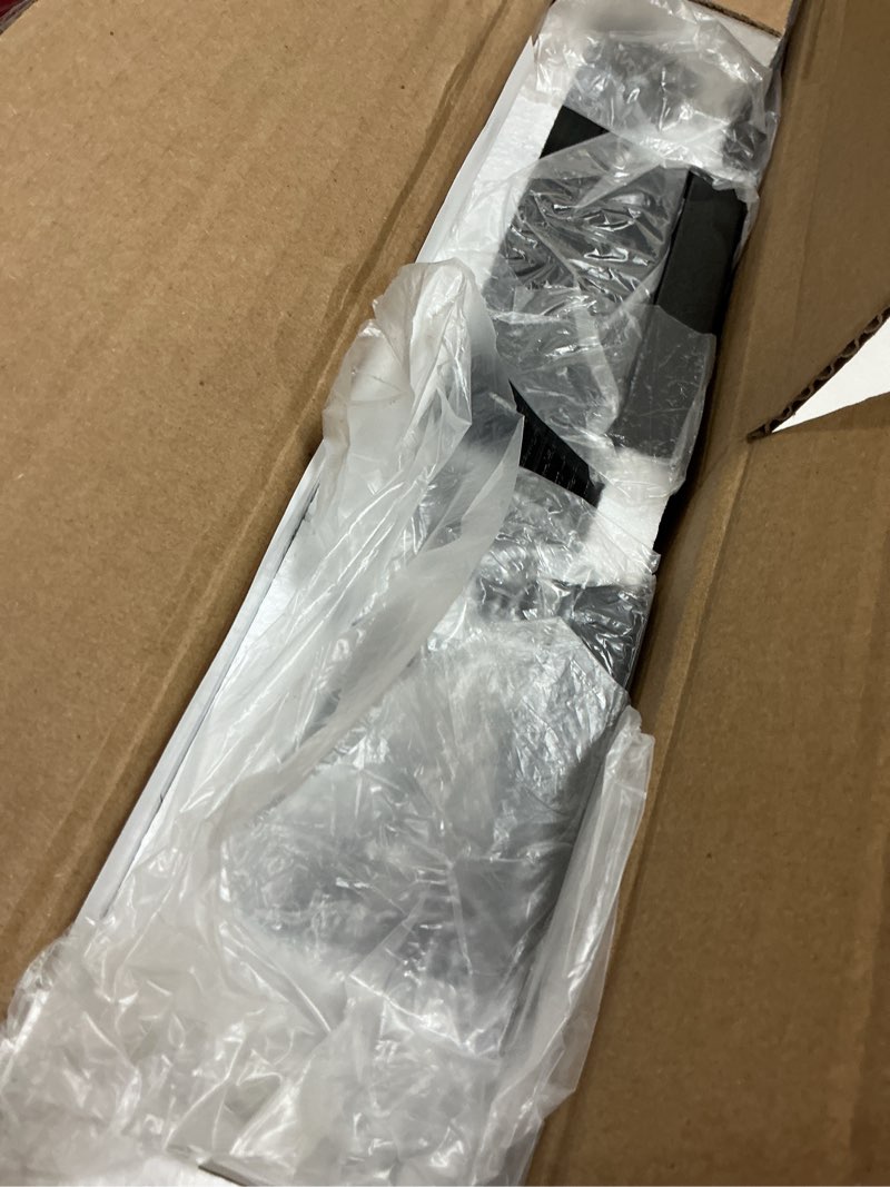 Condition photo showing New/Like New for TEAMIX Desk Organizer Dual Monitor Stand Riser, Adjustable Computer Stand 45.5'' Long Desktop Shelf Office Organizer for Laptop,Printer,File,Keyboard Storage Ergonomic Design (Black) Black 46 inch