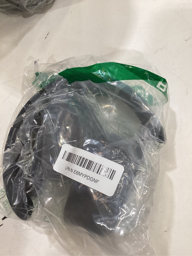 Condition photo showing New/Like New for bluetooth headphones with active noise cancelling (anc), wireless over ear bluetooth headsets with 35h playtime, hifi stereo foldable headphones with foam ear cups for sports, travel, black