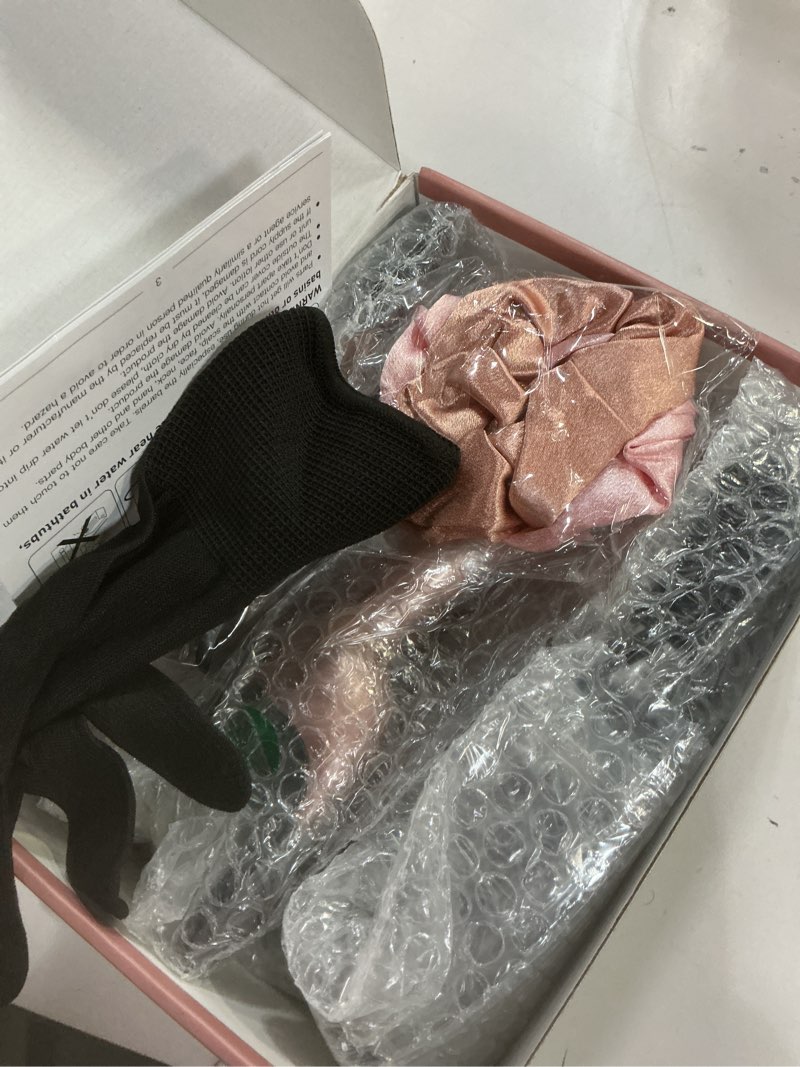 Condition photo showing Good Condition for Ufree 5 in 1 Curling Iron with Interchangeable Ceramic Barrels (0.35"-1.25"), Curling Wand Set with Flat Iron Hair Straightener, Instant Heat Up, Dual Voltage Hair Curler, Gifts for Women Rose Gold