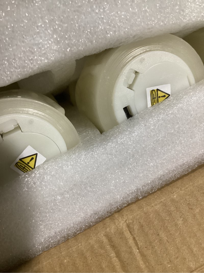 Condition photo showing New/Like New for homemory flameless votive candles with timer remote, 2" x 2" real wax, 300+ hour realistic black wick battery operated candles, set of 6 for wedding, party and holiday decoration (battery included) drip (remote)