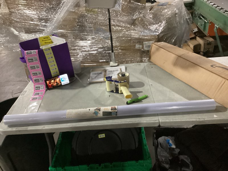 Condition photo showing New/Like New for Coavas Window Privacy Film Frosted Glass Static Clings, Decorative Bathroom Door Privacy Film Day and Night, Heat UV Blocking Anti-Glare Frosting Stickers Renter Non-Adhesive, 17.5 x 78.7 Inch, Pure 17.5 x 78.7 Inch Pure