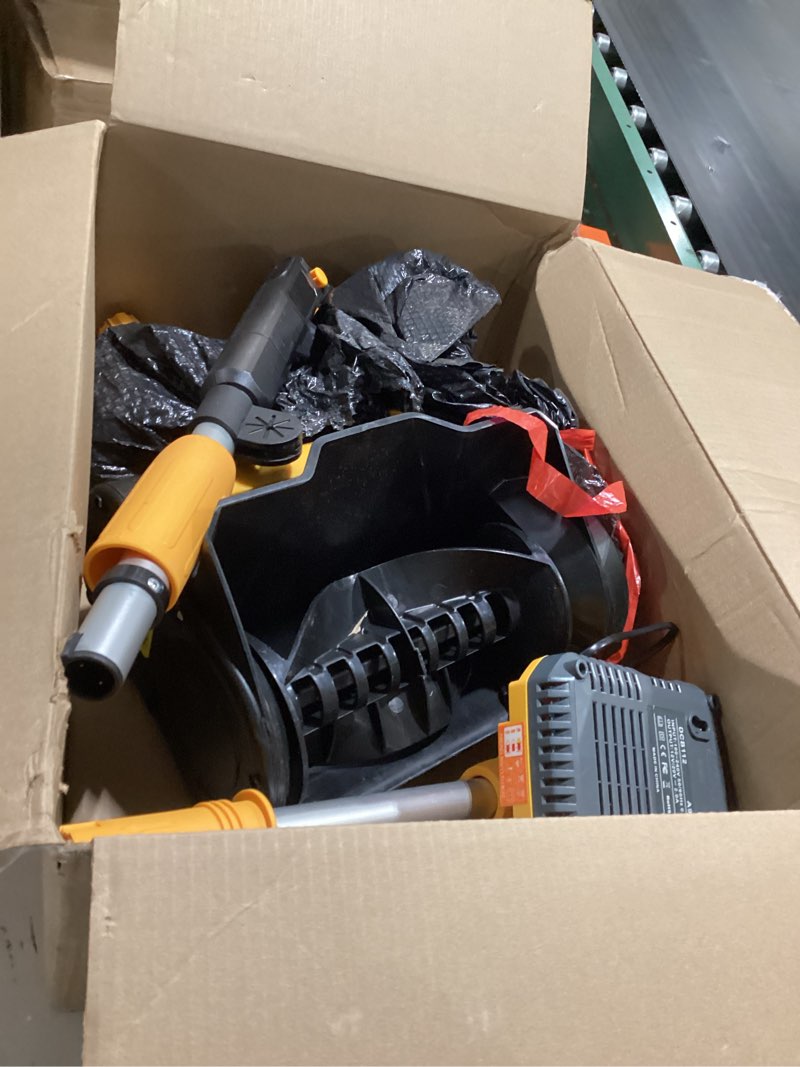 Condition photo showing Good Condition for Cordless Snow Shovel Compatible with DeWalt 20V MAX Battery (Tool Only), 11" Lightweight Electric Snow Blower with 20FT Max Throw & Adjustable Handle, Snow Thrower for Driveway, Deck, Patio & Steps