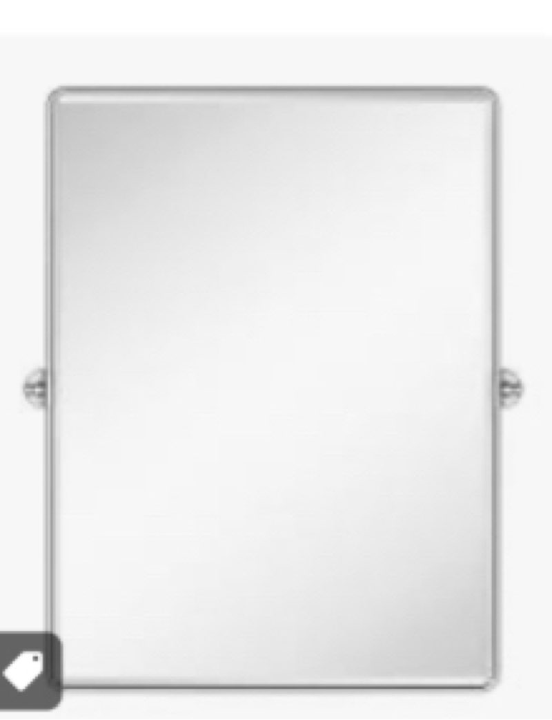 Woodvale Metal Framed Wall Mounted Bathroom / Vanity Mirror
