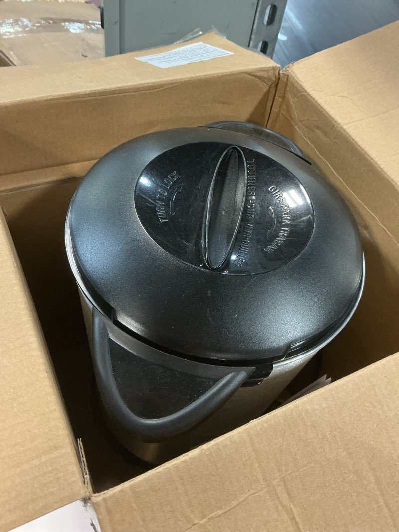 Condition photo showing As Is for hamilton beach - coffee urn - silver