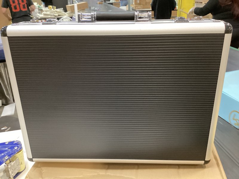 RAMSTECH - Aluminum Attac...k Hard Side (Black/Silver) New