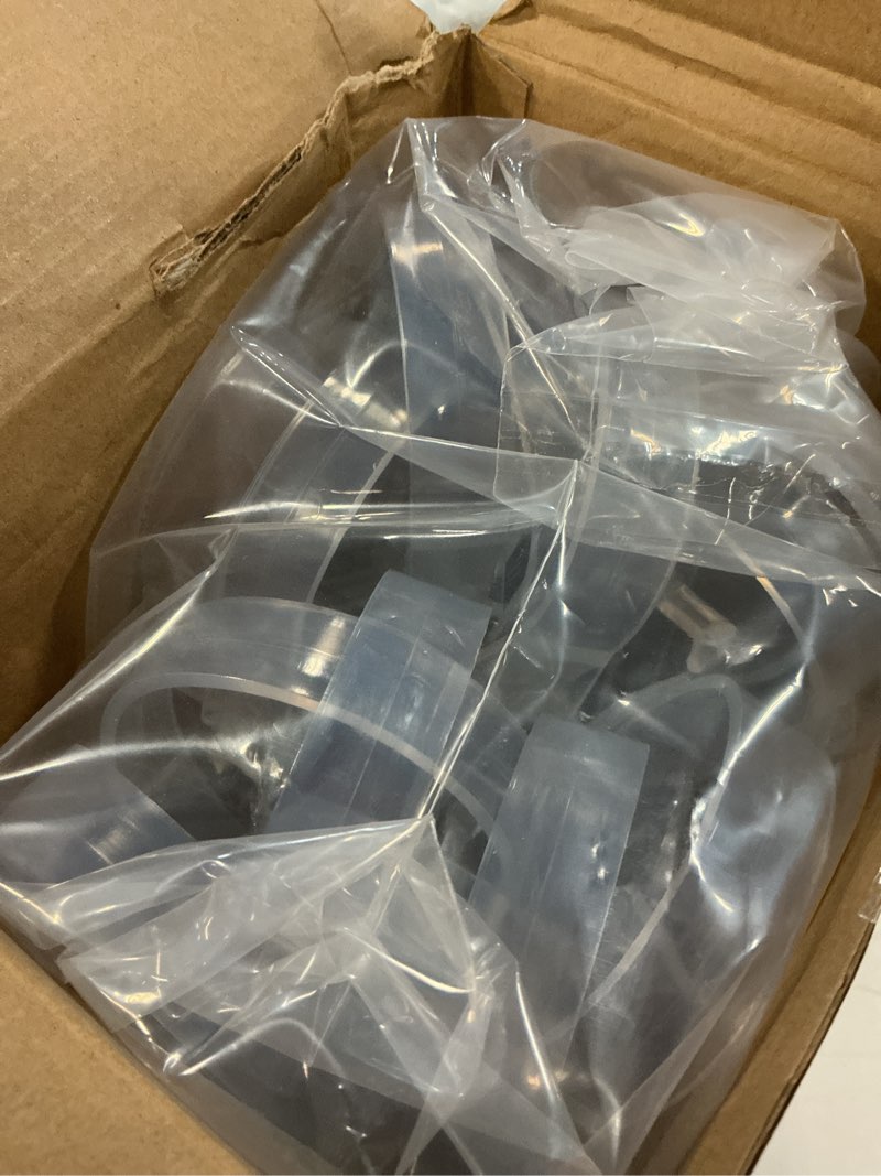 Condition photo showing New/Like New for 24 pcs wedding church pew clips bulk heavy duty plastic hooks clear chair wreath hanger pew flower holders for wedding ceremony church aisle chair table bow garland decorations